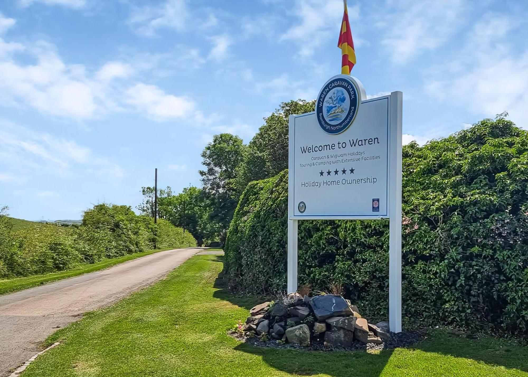 Waren Caravan Park Bamburgh Eksteriør bilde